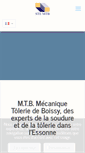 Mobile Screenshot of m-t-b.fr